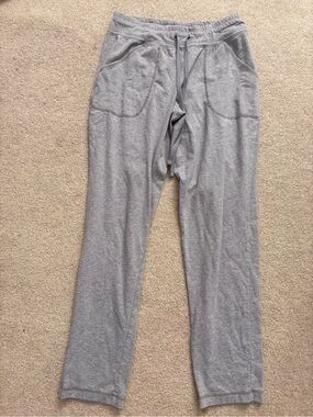 Athletic Works Light Gray Drawstring Joggers